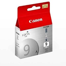 Click here to buy Canon PGI-9 Gray Ink Tank (1042B002) by Canon.
