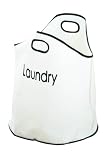 from Premier Housewares Premier Housewares Nylon Laundry Bag with 2 Handles, Cream Model 1900750