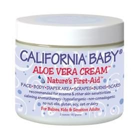 California Baby, Aloe Vera Cream, 2 oz (60 g)