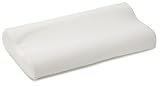 Badenia Bettcomfort 03 877 250 108 Nackenstützkissen Visco Touch passend für Bezüge 40 x 80 cm weiß