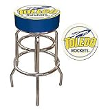 University of Toledo Padded Bar Stool - Game Room Products > Pub Stools > NCAA - Colleges