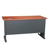 BUSH INDUSTRIES / BSHWC90460A / Series A Workstation Desk, 60w x 26-7/8d x 29-7/8h, Hansen Cherry / Sold as 1 EA