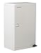 Janibell M400BW ABS 15-Gallon Hygienic Hands-Free Foot Pedal Operated Waste Disposal System, Rectangular, 10-1/4