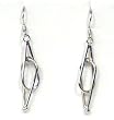 Sterling Silver Earrings (Rhodium Plated)
