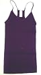 Racer Back Spaghetti Strap Tank Top in Longer Length. Nylon/Spandex. One Size Fits Most. 7 Colors.