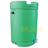 【丈夫なPE製】雨水タンク 185L 緑