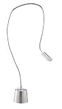 Adesso Eternity Extended Gooseneck Desk Lamp, Satin Steel