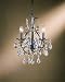 Minka Lavery Lights 3122-301 Mini 3LT Chandelier Castlewood Walnut Chandeliers Indoor Lighting