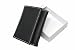 DKNY Genuine Leather Tri-Fold Wallet with Accented Stitching