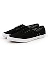 Peter Werth Black 5 Eyelets Plimsolls
