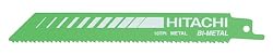 Hitachi 725320B25 6-Inch 10 TPI Metal Cut Reciprocating Blade - 25 pack