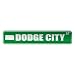  DODGE CITY ST  STREET SIGN USA CITY KANSAS