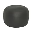Black Bigfoot Footstool Leather Luxe By Elite Furniture.