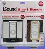 DreamGear iSound 2-in-1 Speaker/Case Bundle for iPod nano 1G (Black)