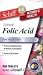 Folic Acid 400 mcg. Tablets, 250 ct.