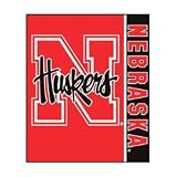 Nebraska Cornhuskers 50x60 Stripes Series Royal Plush Blanket Throw