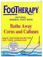 Footherapy Natural Mineral Foot Bath - 3 oz - Salt