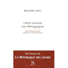 Lettre ouverte aux d�magogues