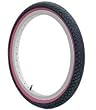 ACTION TIRE 20X1.95 CURB DOG RED/BLACK HP