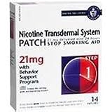 Habitrol Nicotine Transdermal System Step 1, 21mg Stop Smoking Aid Patch - 14 ea