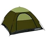 Stansport Hunter Buddy 2-Person Forest/Tan Ring&Pin Locks Each Pole Securely To The Tent Corners