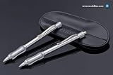 Sensa Classic Ballpoint Pen and Pencil Set - Carbon Black