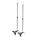 Pyle PHSTD1 Adjustable Height Home Theater Speaker Stands