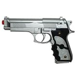 9mm Style Silver Airsoft BB Pistol