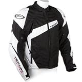 TEKNIC CHICANE TEXTILE JACKET (42) (BLACK/WHITE)