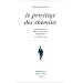 Le Privil�ge des Chemins