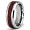 Tungsten Carbide Maple Wood Inlay Wedding Band Ring 8mm Sz 8