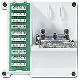 Leviton Structured Media Telephone and 8-Way Video Panel