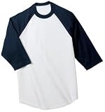 Sport-Tek - Colorblock Raglan Jersey White/Navy-5XL