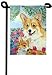Cardigan Corgi - Mama's Roses - Double-sided Garden Flag