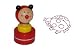 Stempel selbstfärbend Marienkäfer - für Kinder Kinderstempel Holzstempel