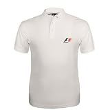 Formula 1 White Logo Polo