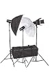 480 Watt Flash Light with Softbox,umbrella and Barndoor