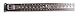 (Rosewood) Layon 3 Row Leather Dog Collar 18 x 2 (Black)