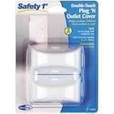Double-Touch Plug 'N Outlet Covers - 2 pack