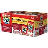 Cover of Horizon Organic Reduced Fat Milk, Strawberry, 8-Ounce Aseptic Cartons (Pack of 18)