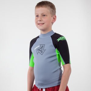 XCel Boys Neoprene Wetsuit Shirt: Extra warmth for swim class, surf, or snorkel