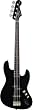 Fender Aerodyne(TM) Jazz Bass&reg;, Black, Rosewood Fretboard
