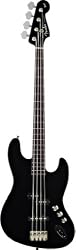 Fender Aerodyne(TM) Jazz Bass&reg;, Black, Rosewood Fretboard