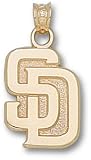 San Diego Padres New Sd 5/8 Charm/Pendant -14K/10K, Stainless Steel or Gold Plated