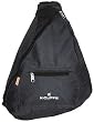 K-Cliffs Black Outdoor Backpack/ Biking Backpack/ Messenger Backpack/ Cross Shoulder Backpack
