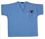 RX Gear Unisex Nurse's or Health Care Worker Uniform Scrub Top