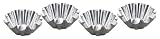Gobel 3-1/2-Inch Brioche Mold, Set of 4, 3-Ounce