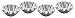 Gobel 3-1/2-Inch Brioche Mold, Set of 4, 3-Ounce