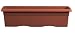 Emsa 501749 Blumenkasten, rechteckig 80 x 20 cm, terracotta VALENCIA