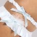 Birds of a Feather Wedding Garter in White